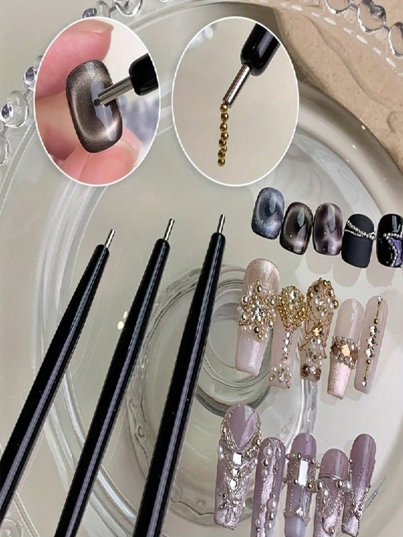 Contour Palette Stick - 1pcs/Nail Art Cat Eye Magnet Stick,