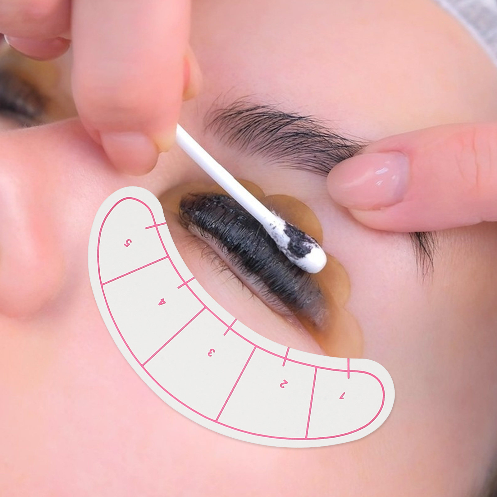 Beauty Makeup Supply - 10 Sheets Eyelash Pad Under Eye