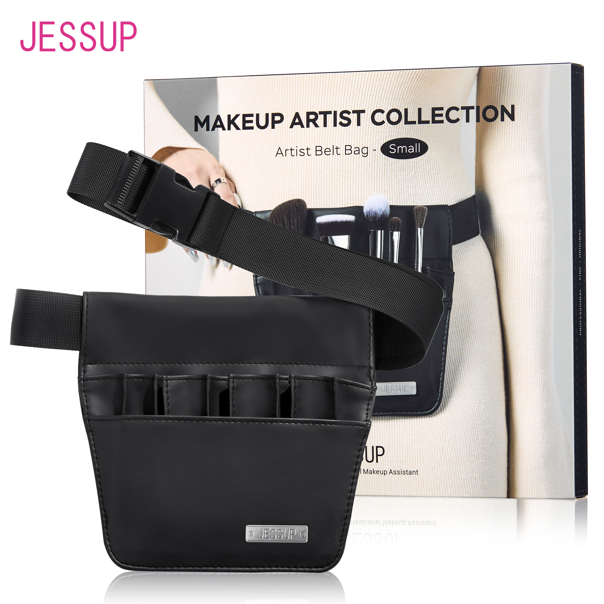 Beauty Makeup Case - Jessup Makeup Artist Belt Bag for
