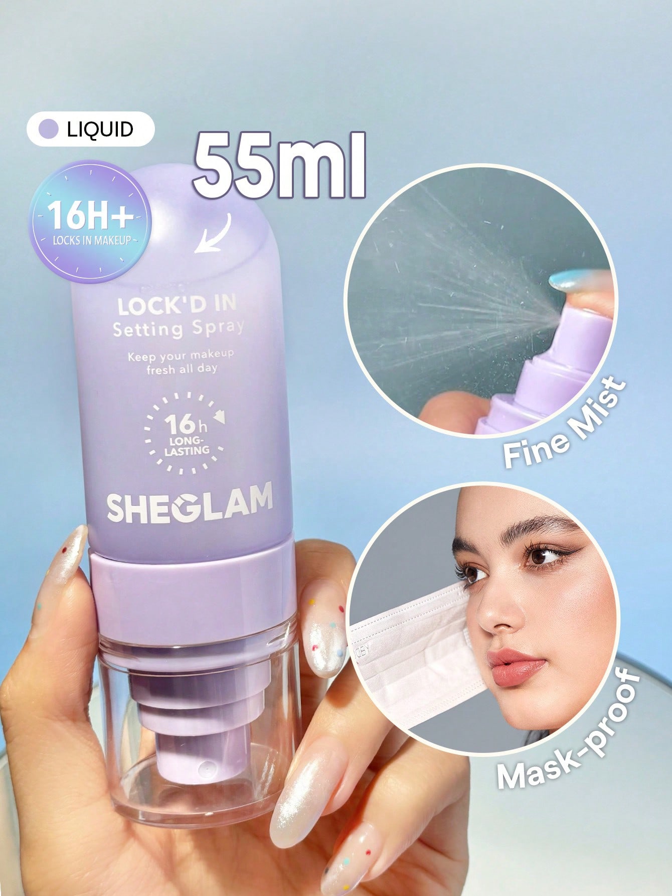 Makeup Beauty Y2K Style - 1Pc Quick Dry Matte Oil Control
