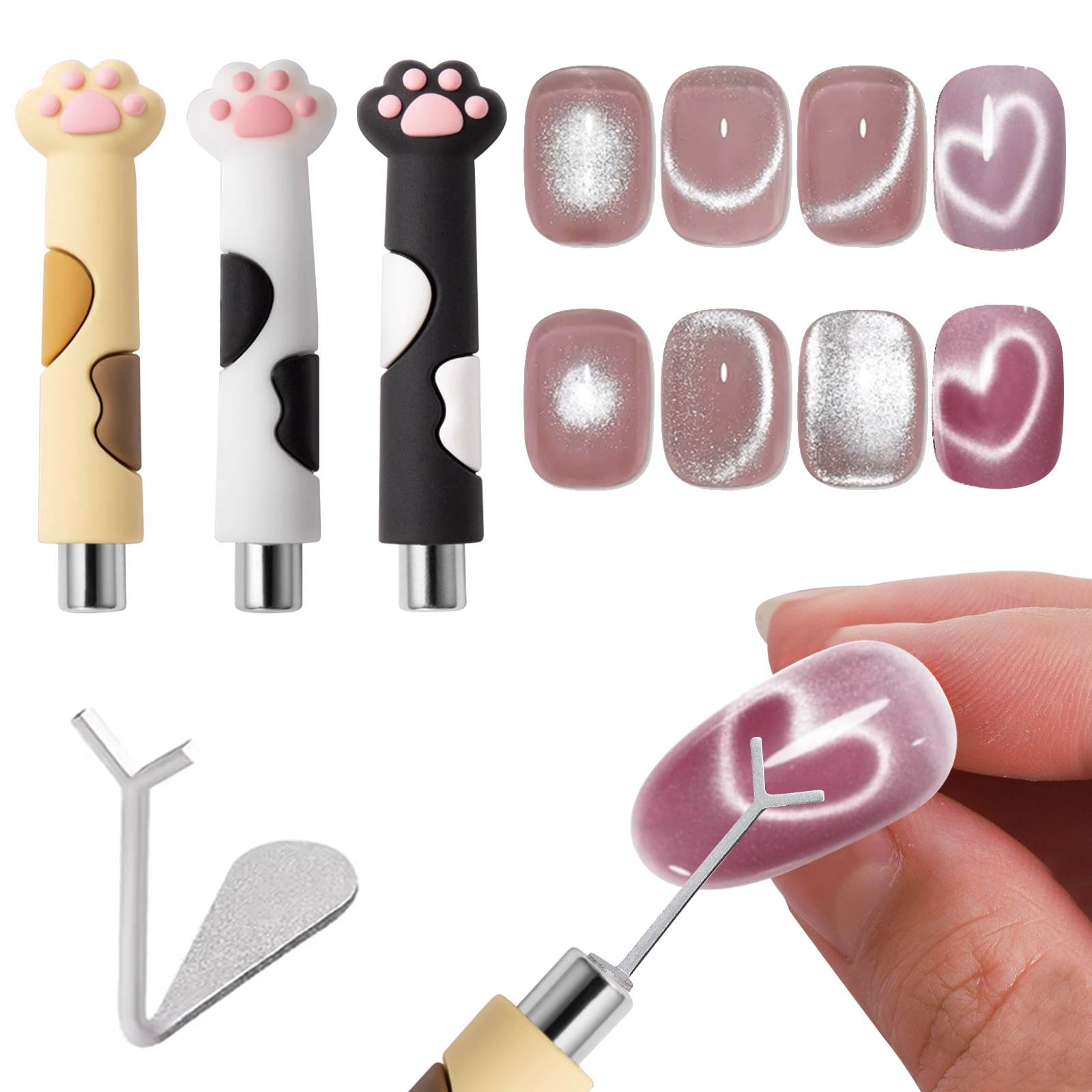Contour Palette Stick - Cat Paw Strong Magnet Stick Nail