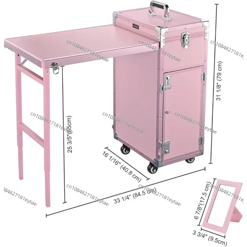 Manicure Table Foldable Nail T - Beauty Makeup Trolley reseña y precio