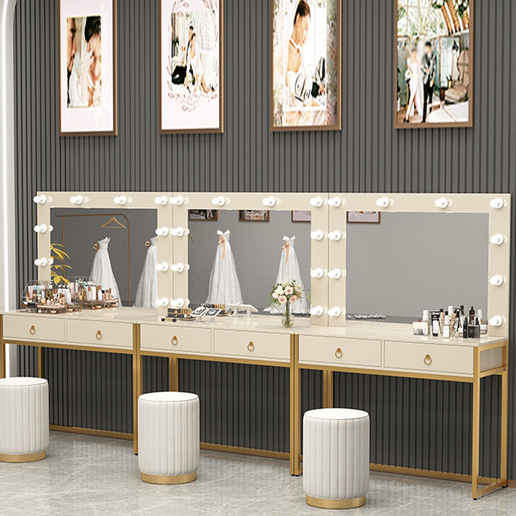 Dressing table with light mirr - Beauty Makeup Bridal reseña y precio