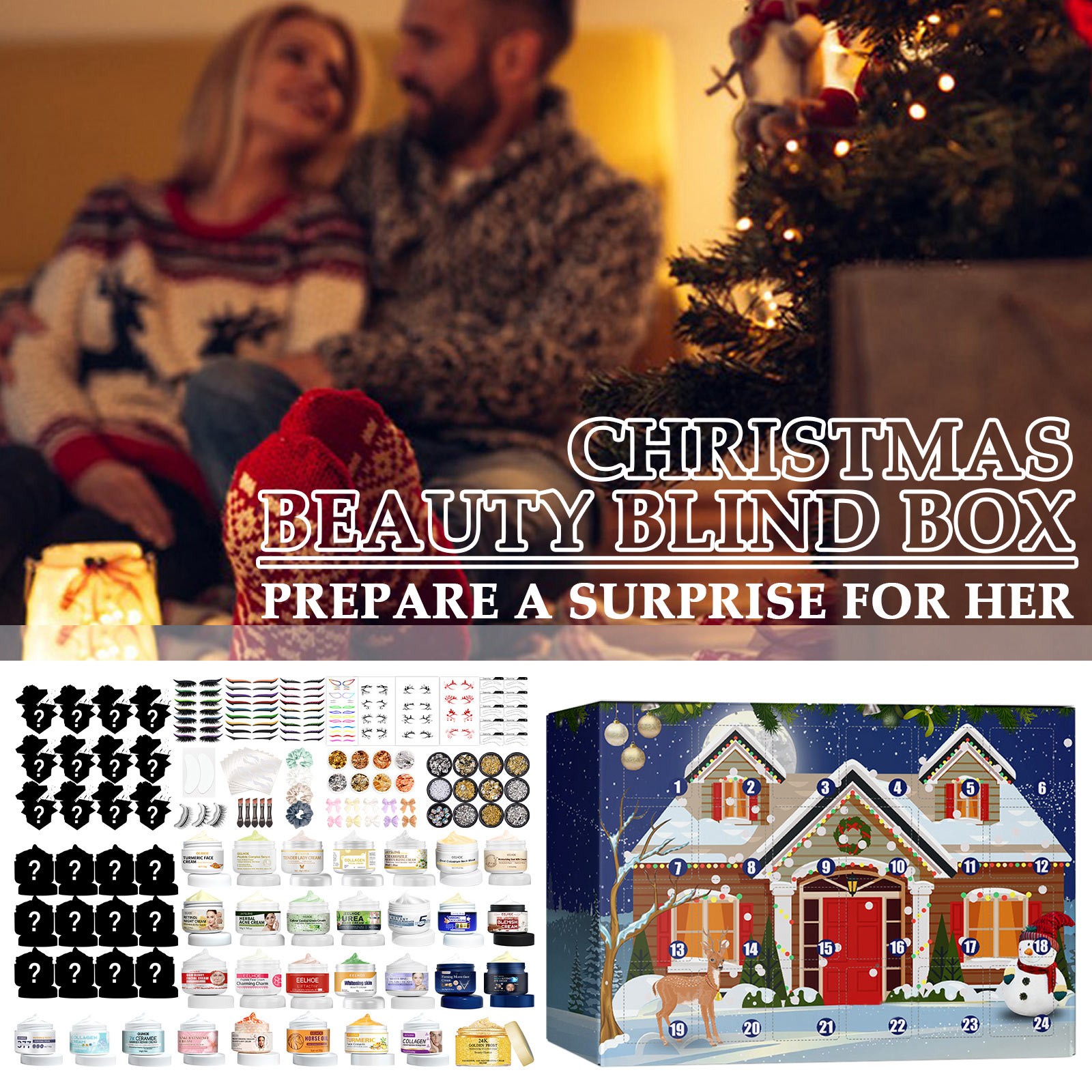Girls Makeup Advent Calendar S - Beauty Makeup Advent Calendar reseña y precio