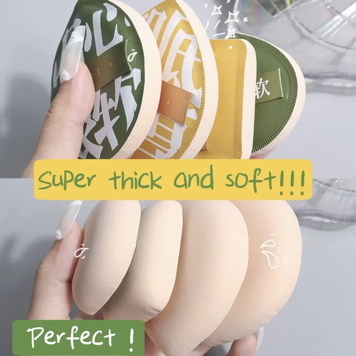 9 PCS  Makeup Sponge Super Sof - Beauty Makeup Deals reseña y precio