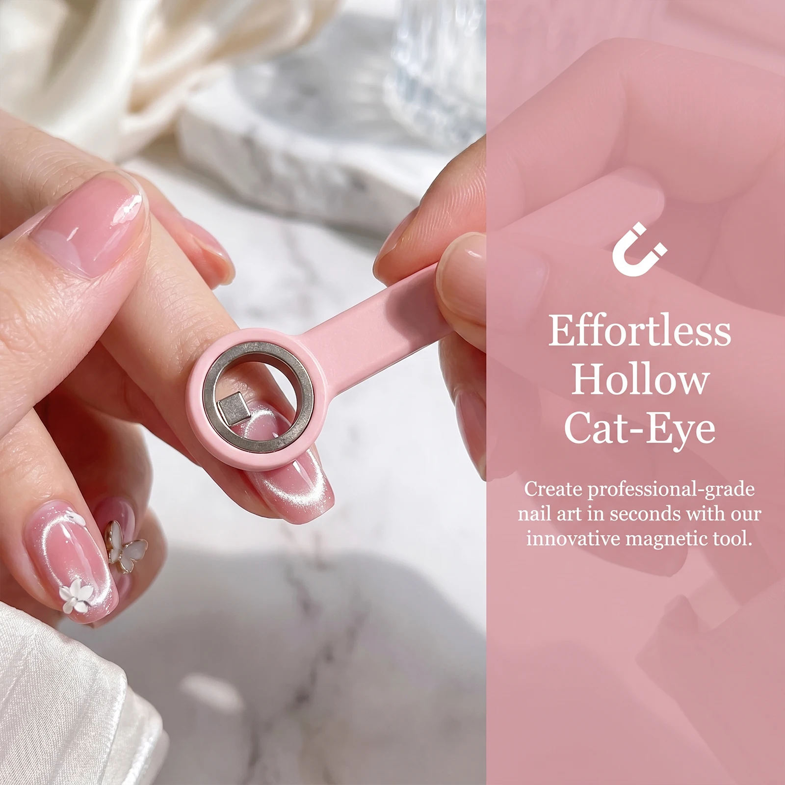 New Circular Ring Cat Eye Nail - Contour Palette Stick reseña y precio