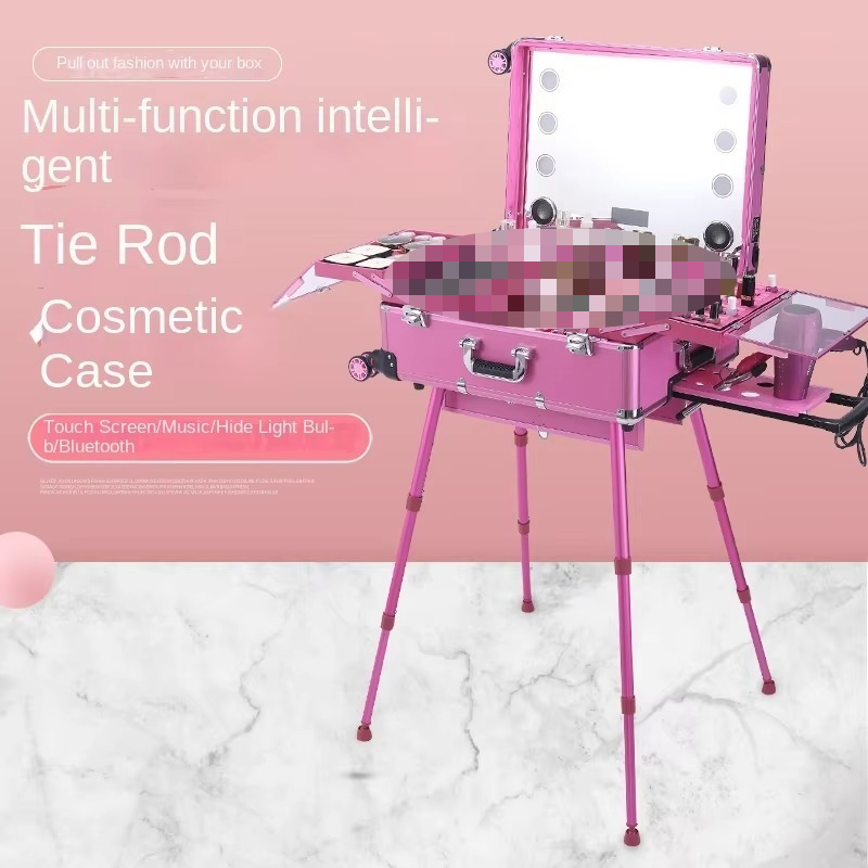 Aluminum Alloy Bluetooth Troll - Beauty Makeup Trolley reseña y precio