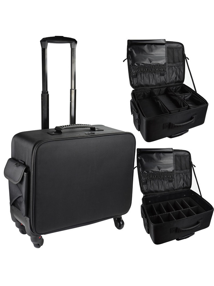 Customized Makeup Suitcase Lar - Beauty Makeup Trolley reseña y precio
