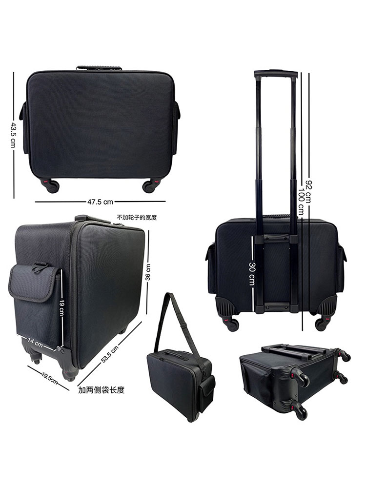 Customized Makeup Suitcase Lar - Beauty Makeup Trolley reseña y precio