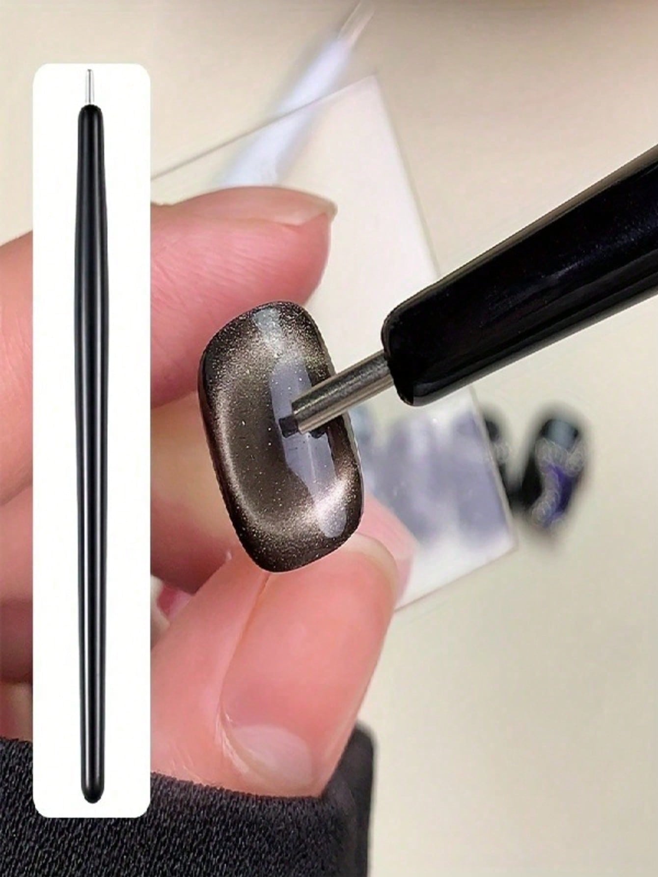 1pcs/Nail Art Cat Eye Magnet S - Contour Palette Stick reseña y precio