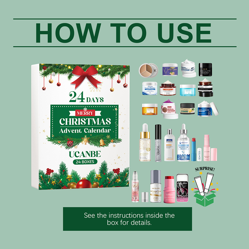 Xmas Beauty Box Beauty Skincar - Beauty Makeup Advent Calendar reseña y precio