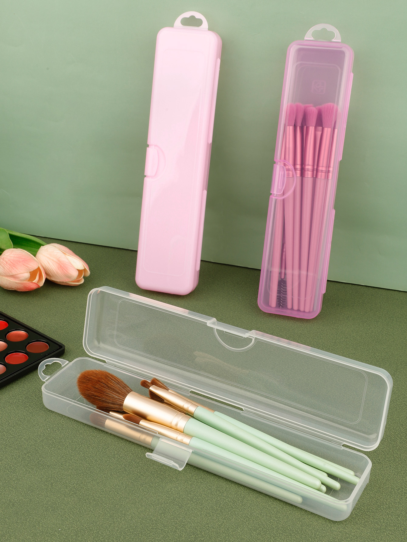 Makeup Brush Organizer Portabl - Beauty Makeup Background reseña y precio