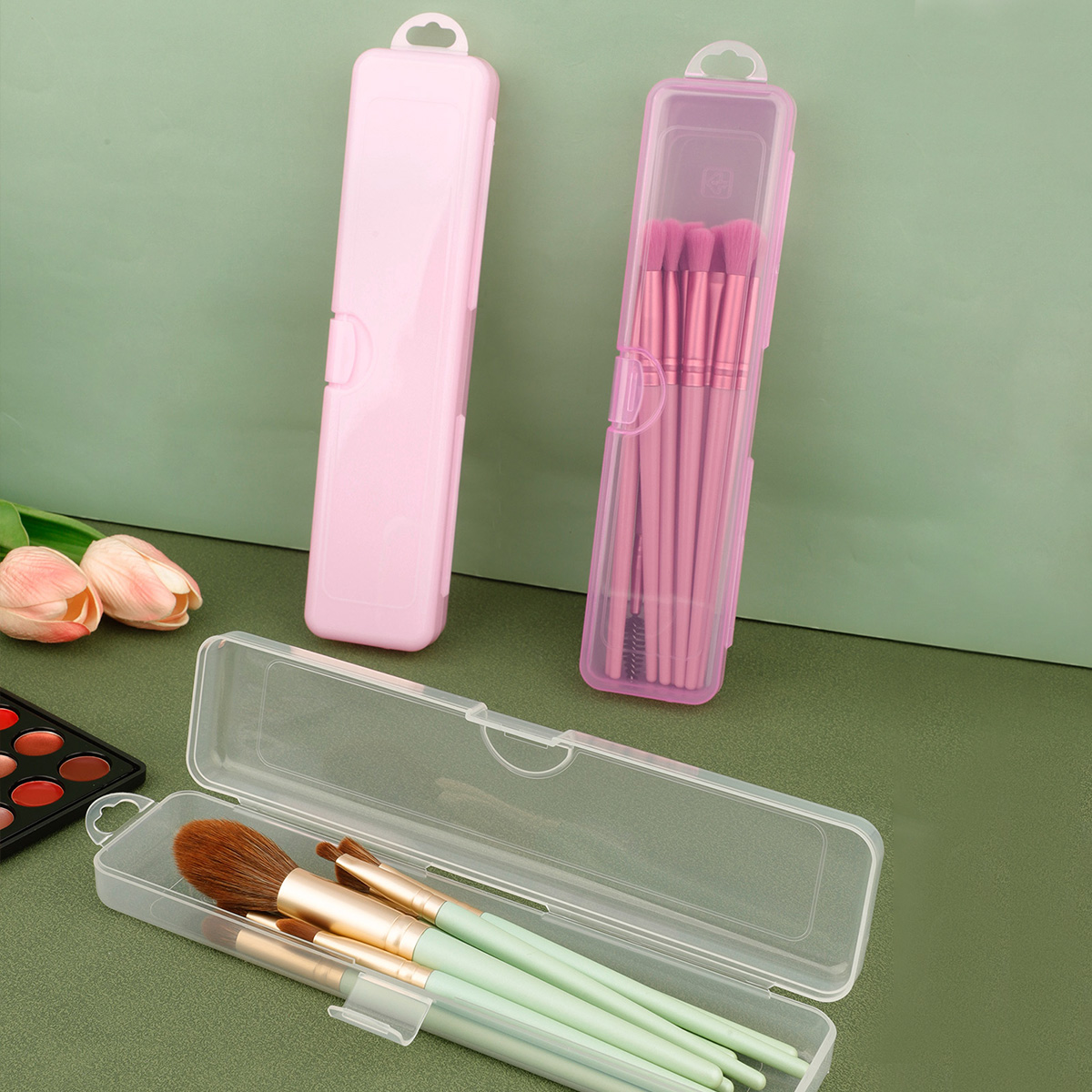 Makeup Brush Organizer Portabl - Beauty Makeup Background reseña y precio