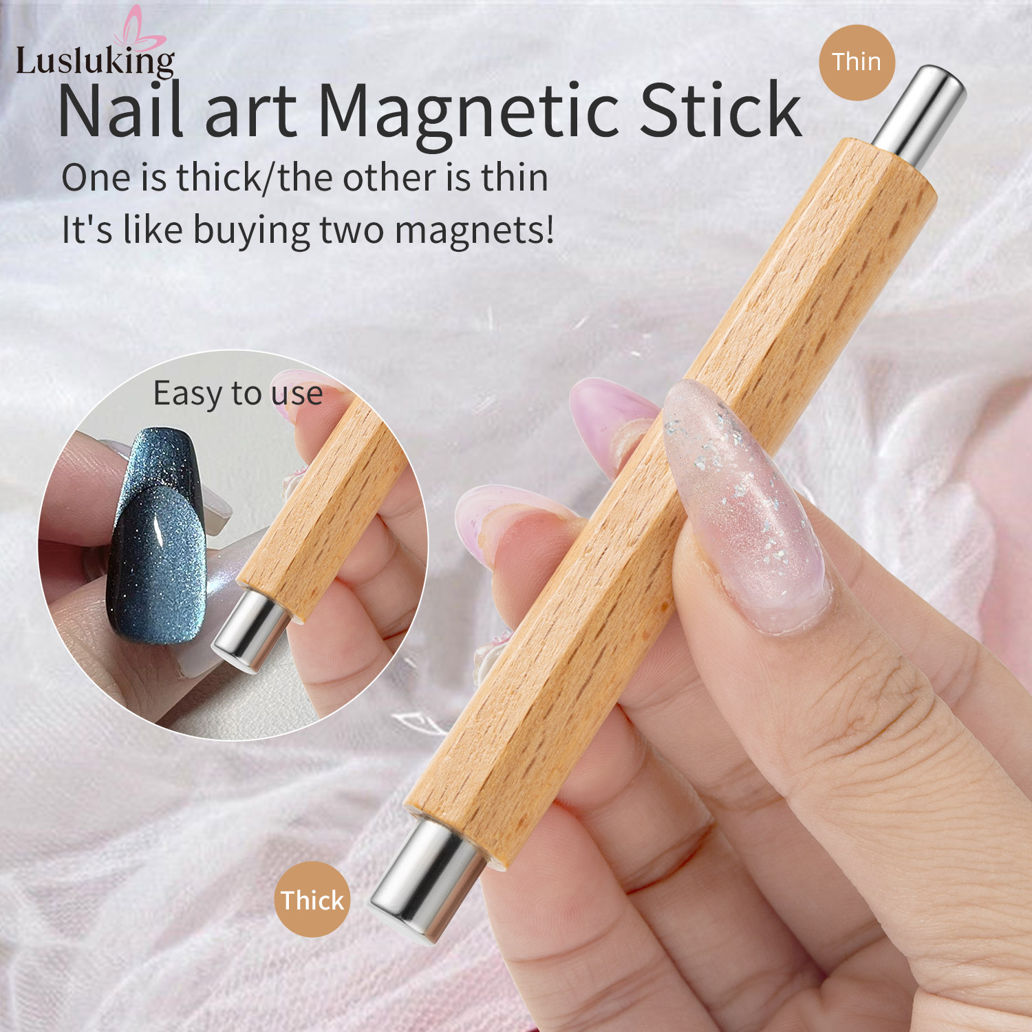 1pc Nail Art Nail Magnetic Sti - Contour Palette Stick reseña y precio