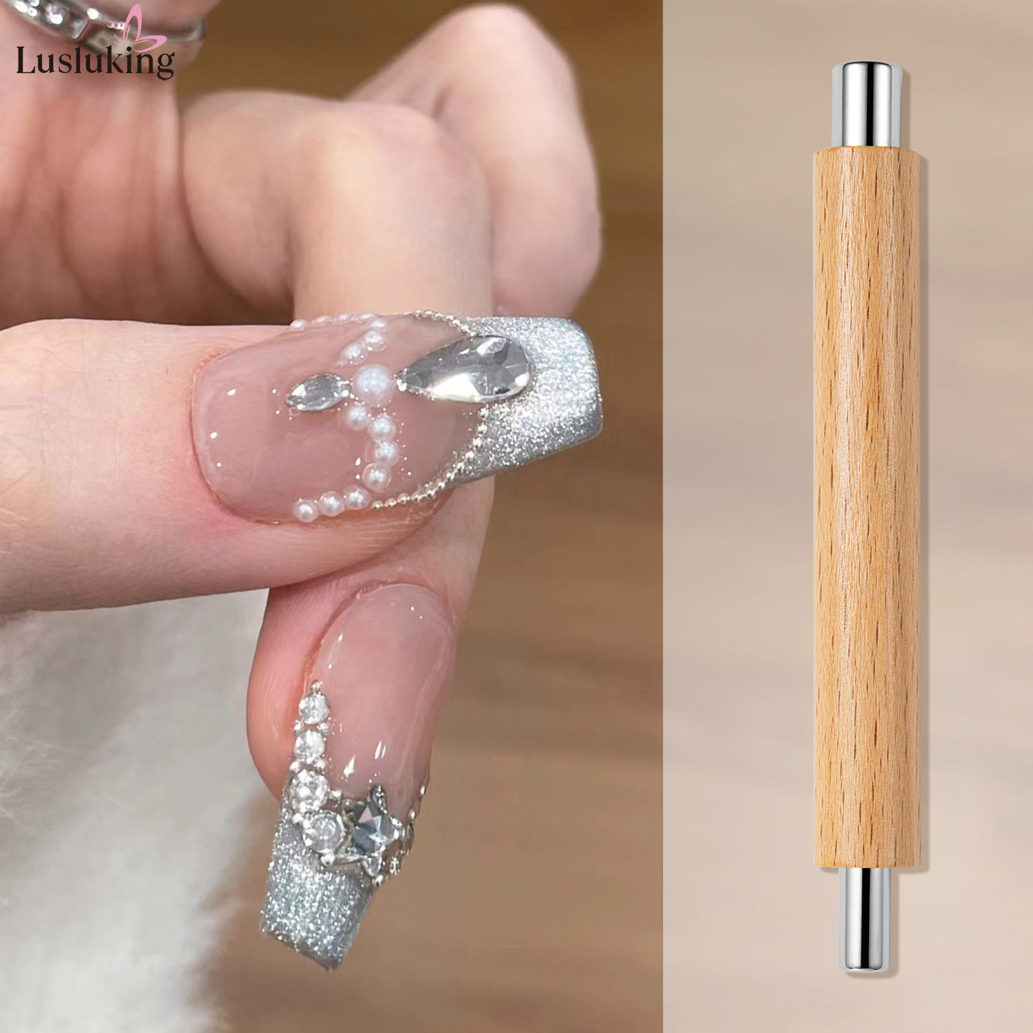 1pc Nail Art Nail Magnetic Sti - Contour Palette Stick reseña y precio