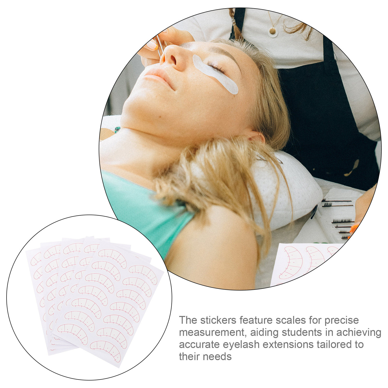 10 Sheets Eyelash Pad Under Ey - Beauty Makeup Supply reseña y precio