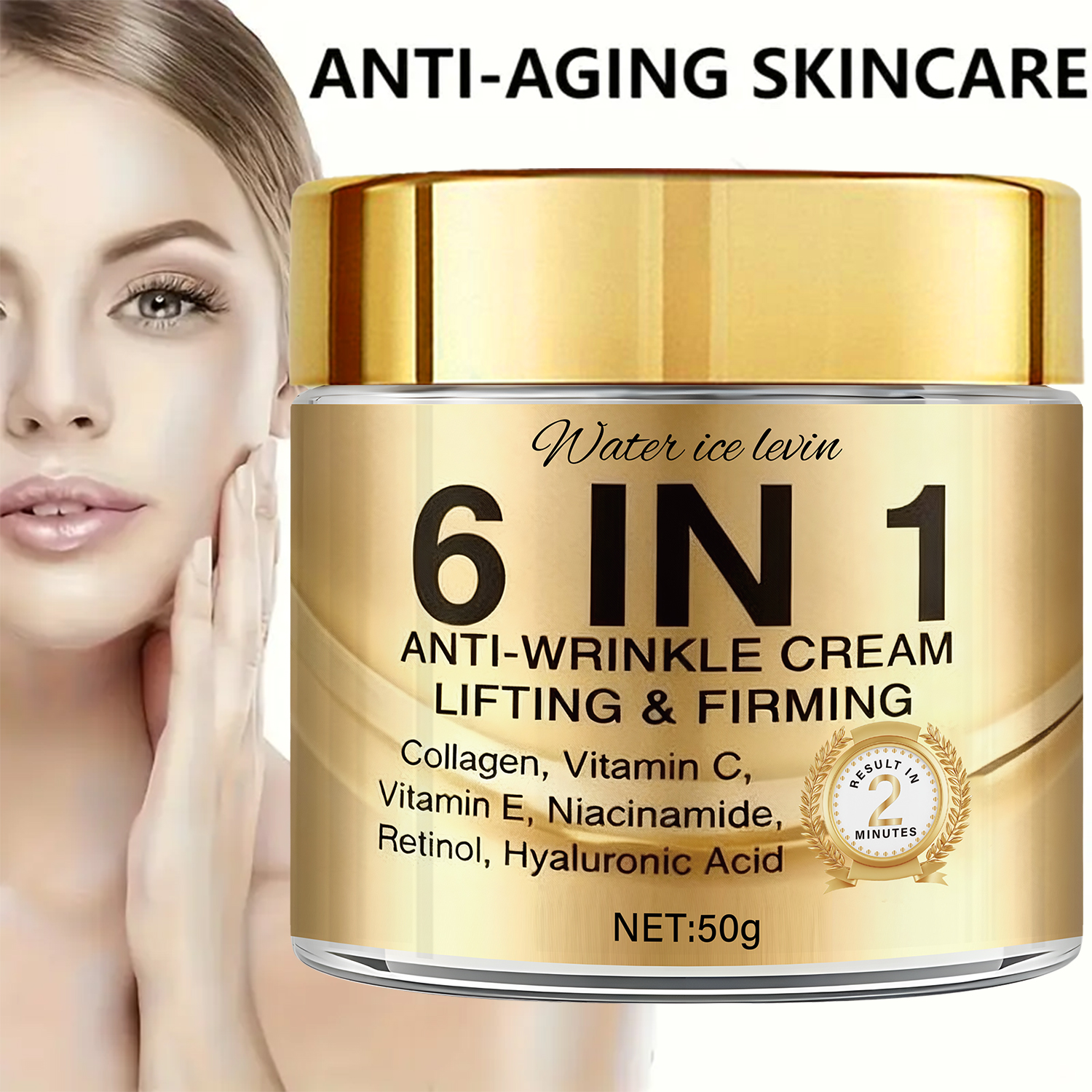 6-In-1 Anti-Wrinkle Cream. Lif - Vitamin C Serum Face reseña y precio