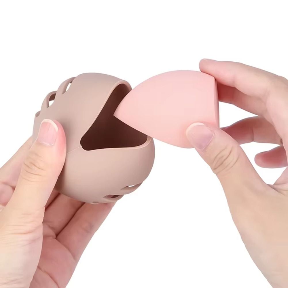 Portable Silicone Makeup Spong - Beauty Makeup Case reseña y precio