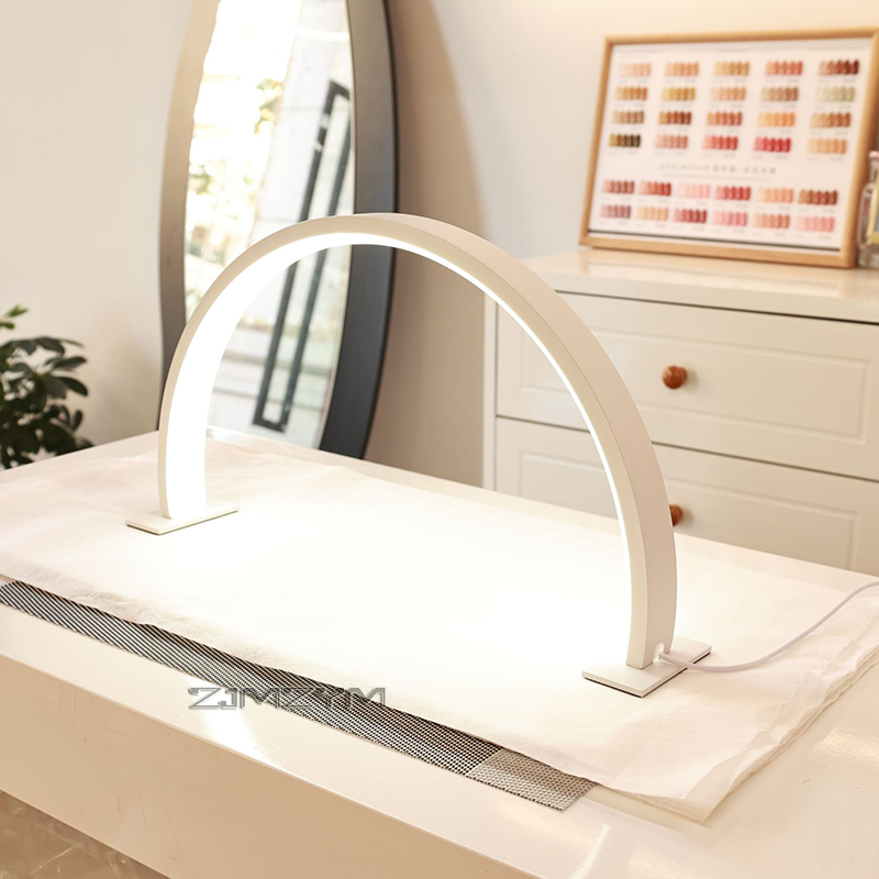 Adjustable Brightness LED Half - Beauty Makeup Salon reseña y precio