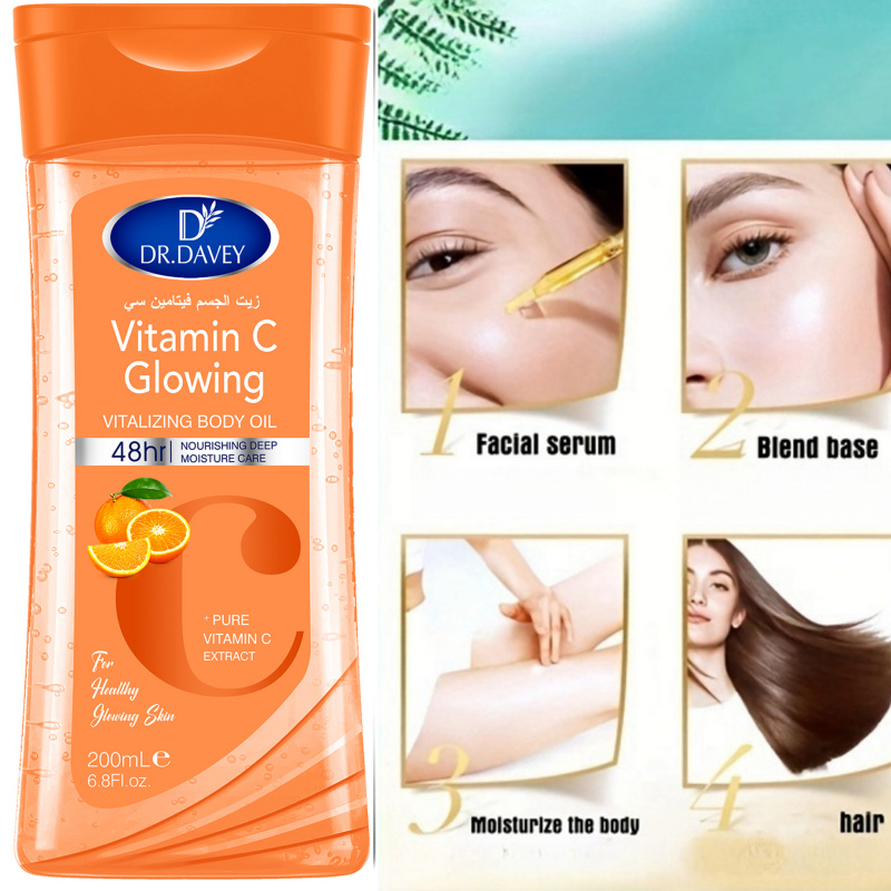 2PCS 200ml  DR.DAVEY VITAMIN C - Vitamin C Serum Face reseña y precio