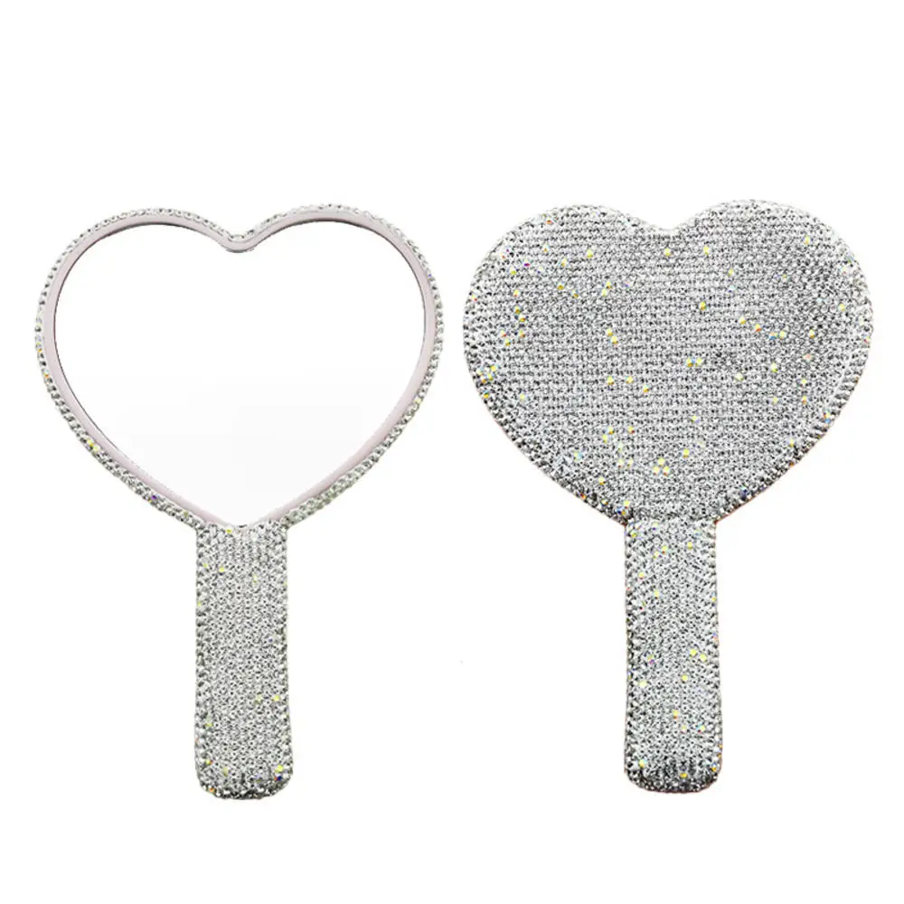 Diamond Handheld Makeup Mirror - Beauty Love Makeup reseña y precio