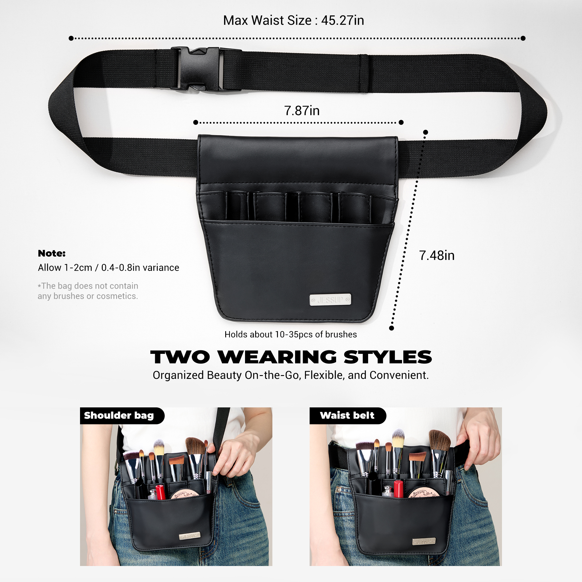 Jessup Makeup Artist Belt Bag  - Beauty Makeup Case reseña y precio