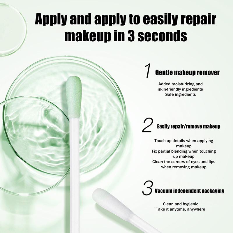 0.3ml×25Pcs Makeup Remover Cot - Beauty For You Makeup reseña y precio