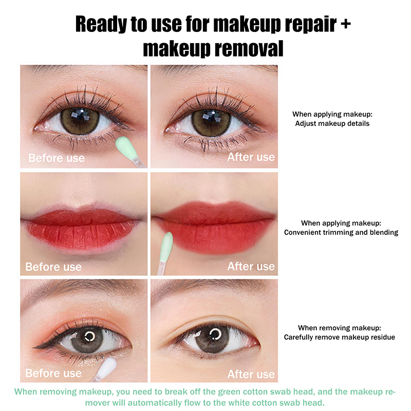 0.3ml×25Pcs Makeup Remover Cot - Beauty For You Makeup reseña y precio