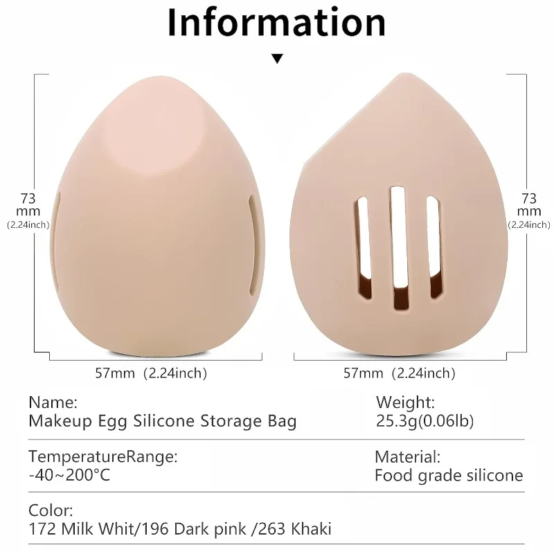 Silicone Beauty Egg Breathable - Beauty Makeup Kit reseña y precio