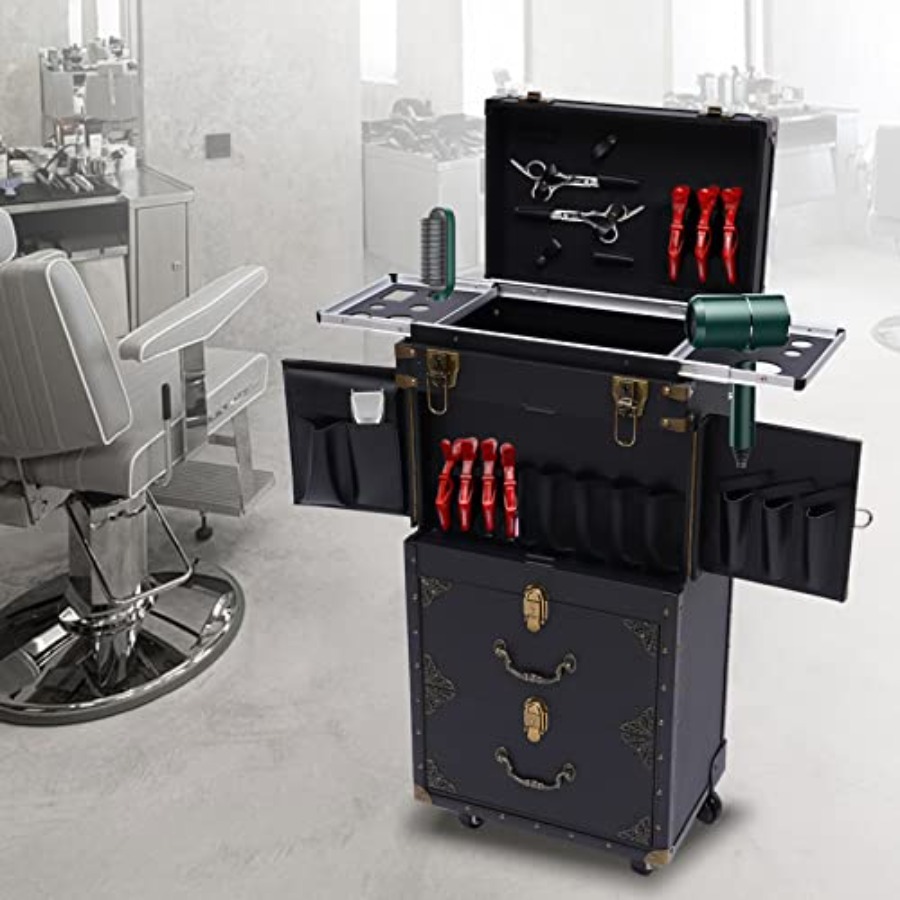 Rolling Lockable Makeup Train  - Beauty For You Makeup reseña y precio
