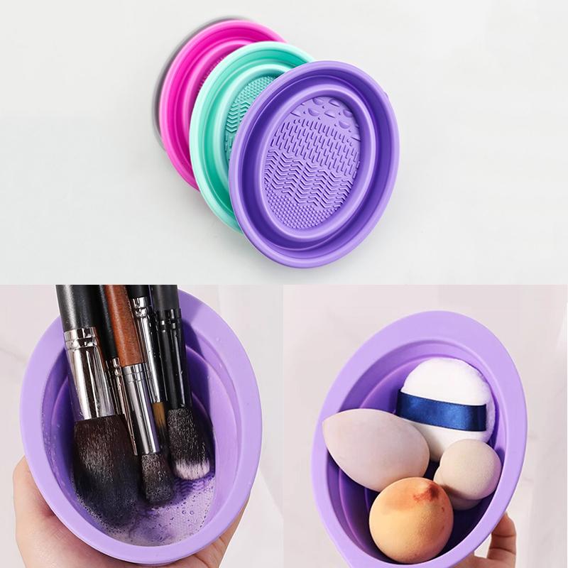Soft Silicone Makeup Brush Cle - Beauty Makeup Background reseña y precio