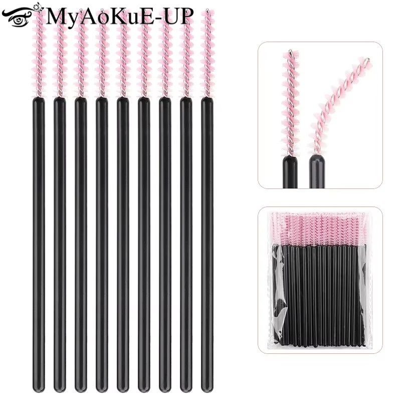 50Pcs Disposable Eyelash Makeu - Beauty Makeup Background reseña y precio