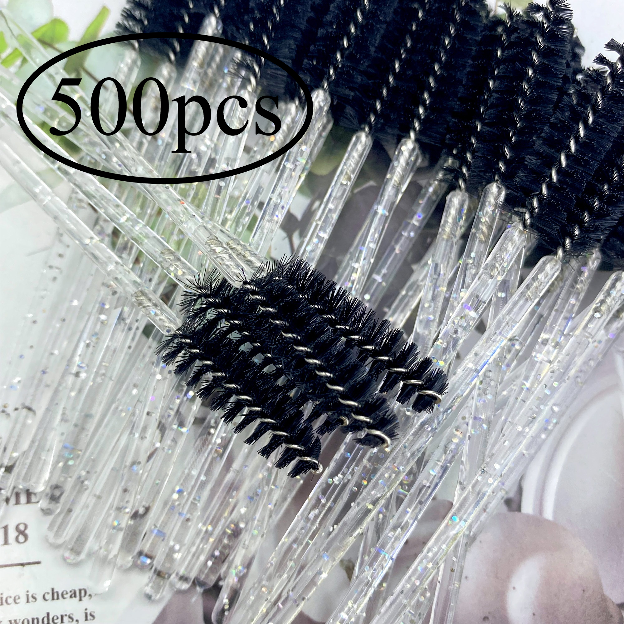 500PCS Eyelashes Brushes Set W - Beauty Makeup Kit reseña y precio