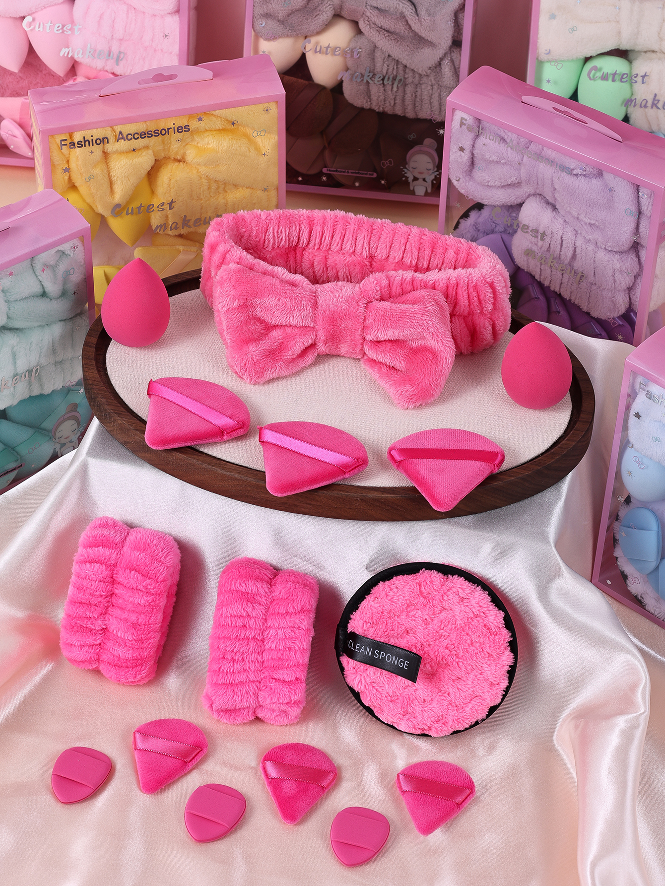 15pcs Women Wash Face Spa Hair - Beauty Makeup Kit reseña y precio