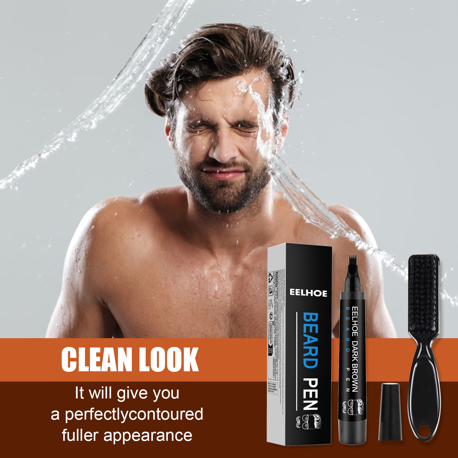 Beard Fillering Pen Kit Thicke - Beauty For You Makeup reseña y precio