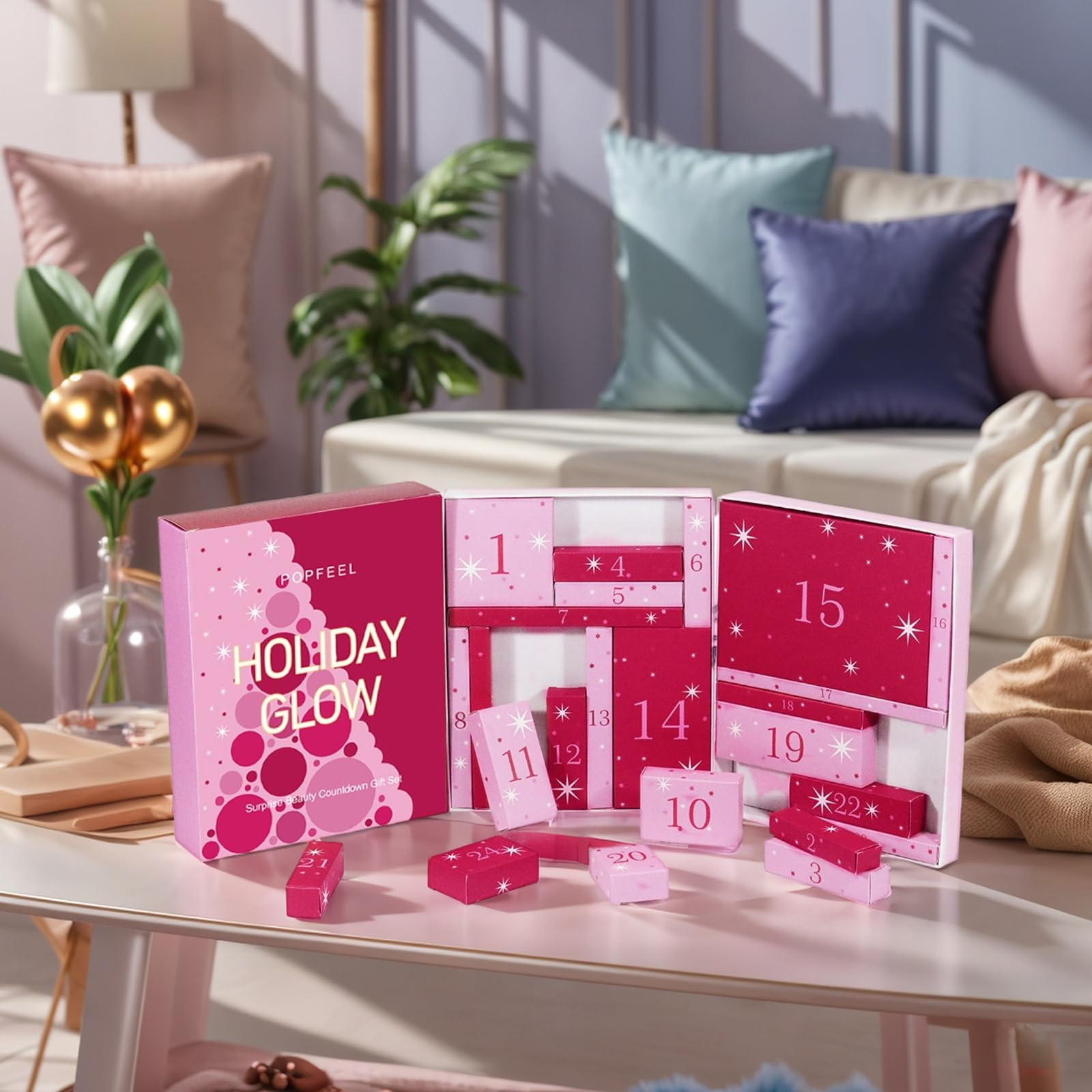 2025 Christmas Countdown Makeu - Beauty Makeup Advent Calendar reseña y precio