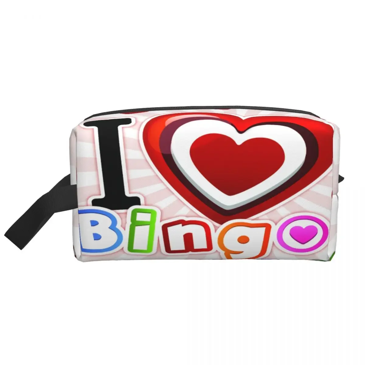 Custom I Love Bingo Travel Cos - Beauty Love Makeup reseña y precio