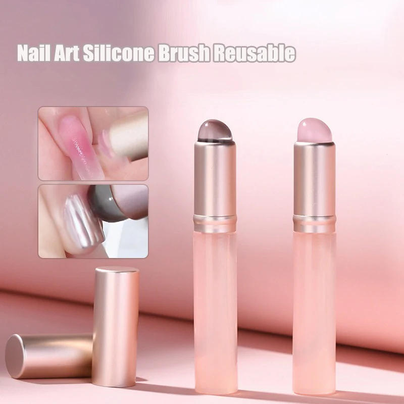 1Pcs Nail Art Silicone Applica - Contour Palette Stick reseña y precio
