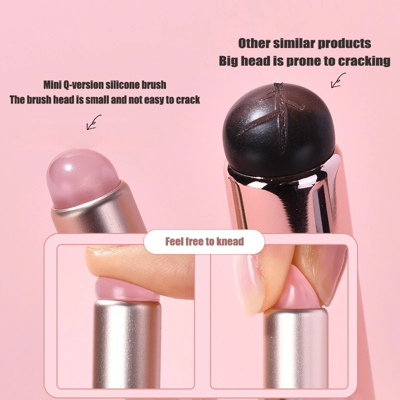 1Pcs Nail Art Silicone Applica - Contour Palette Stick reseña y precio