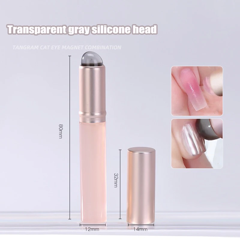 1Pcs Nail Art Silicone Applica - Contour Palette Stick reseña y precio