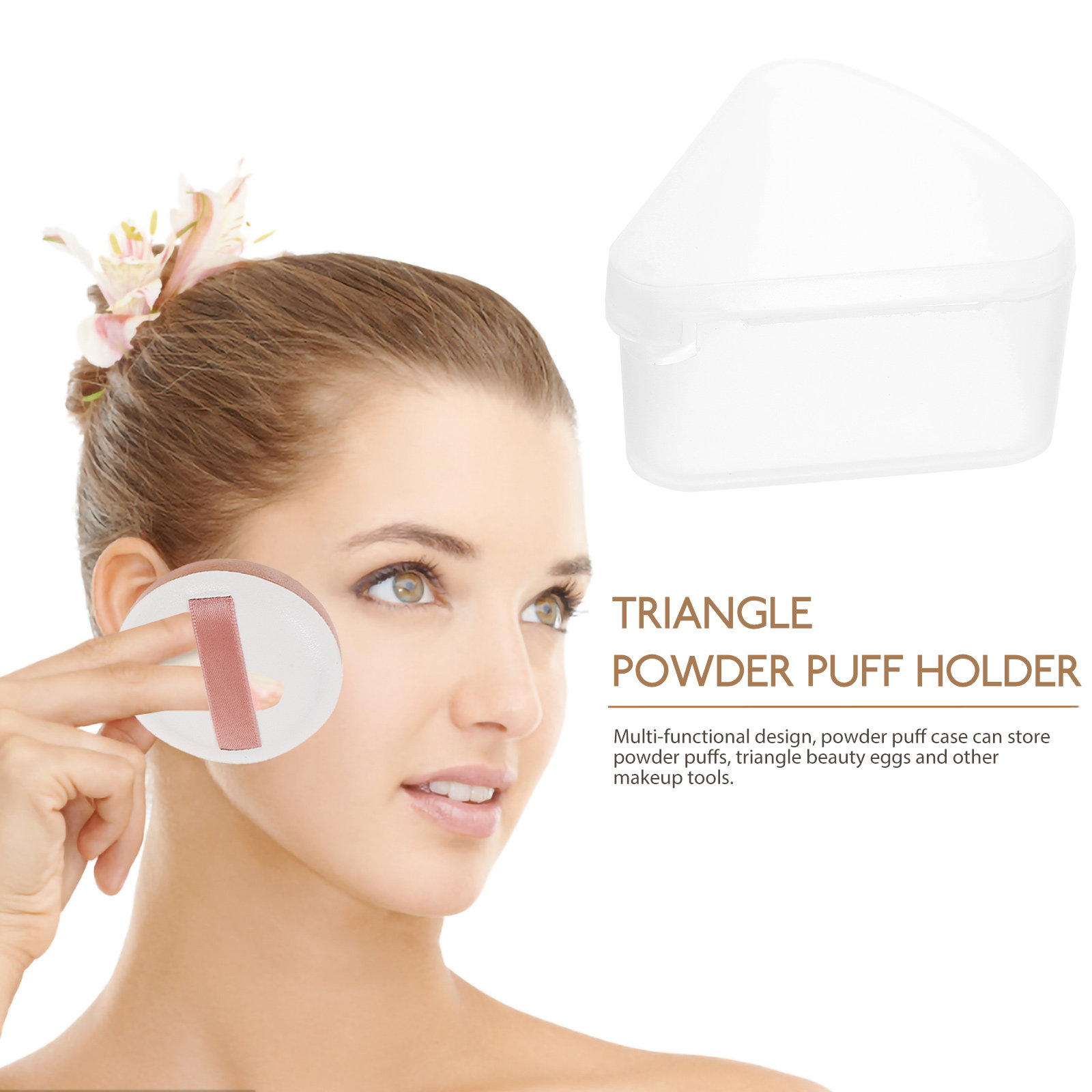 6Pcs Makeup Powder Puff Case T - Beauty Makeup Case reseña y precio