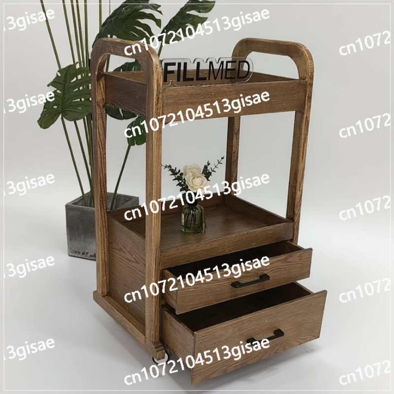 for SPA Wooden Rolling Premium - Beauty Makeup Trolley reseña y precio