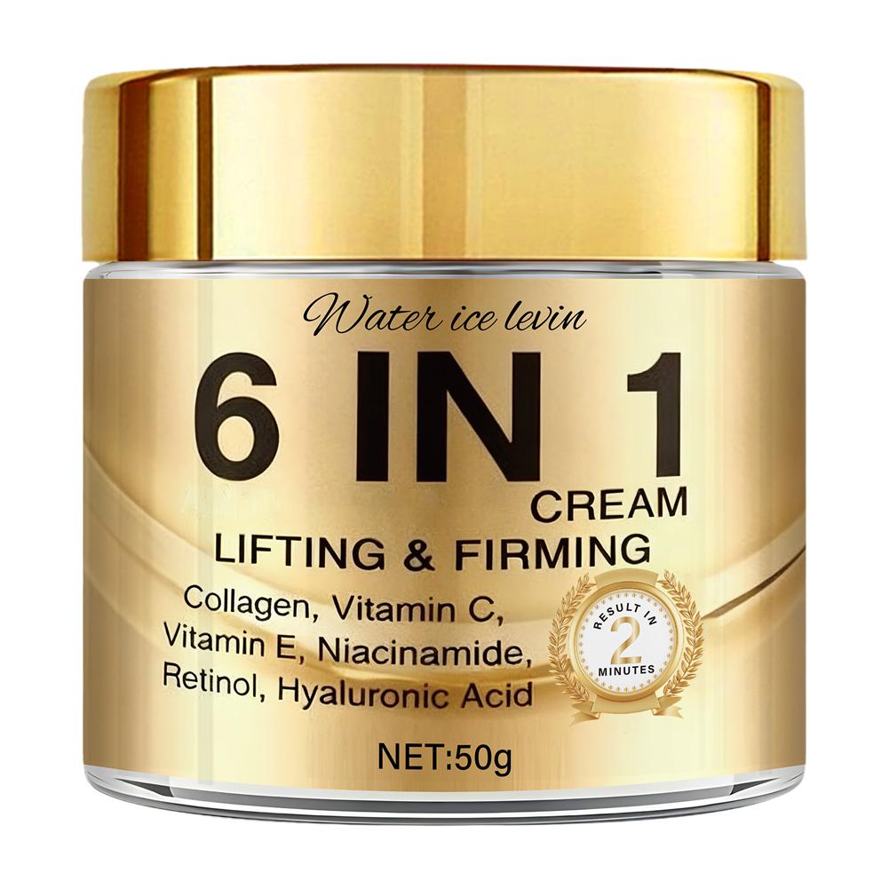 6 IN 1 Collagen Face Cream Lif - Vitamin C Serum Face reseña y precio