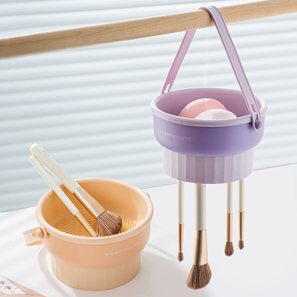 Makeup Brush Cleaning Bucket W - Beauty Makeup Background reseña y precio