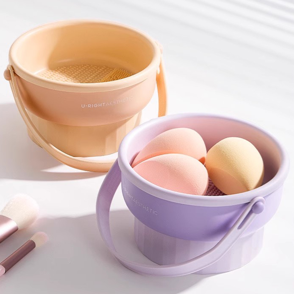 Makeup Brush Cleaning Bucket W - Beauty Makeup Background reseña y precio