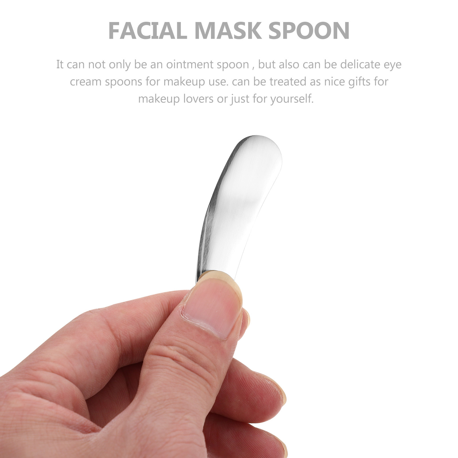 Stainless Steel Eye Cream Spoo - Beauty Makeup Supply reseña y precio