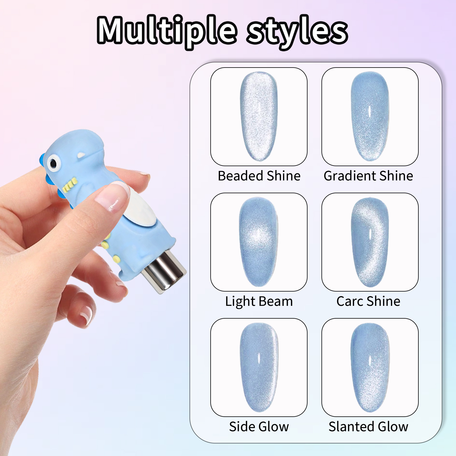 Dinosaur Nail Magnet Tool Doub - Contour Palette Stick reseña y precio