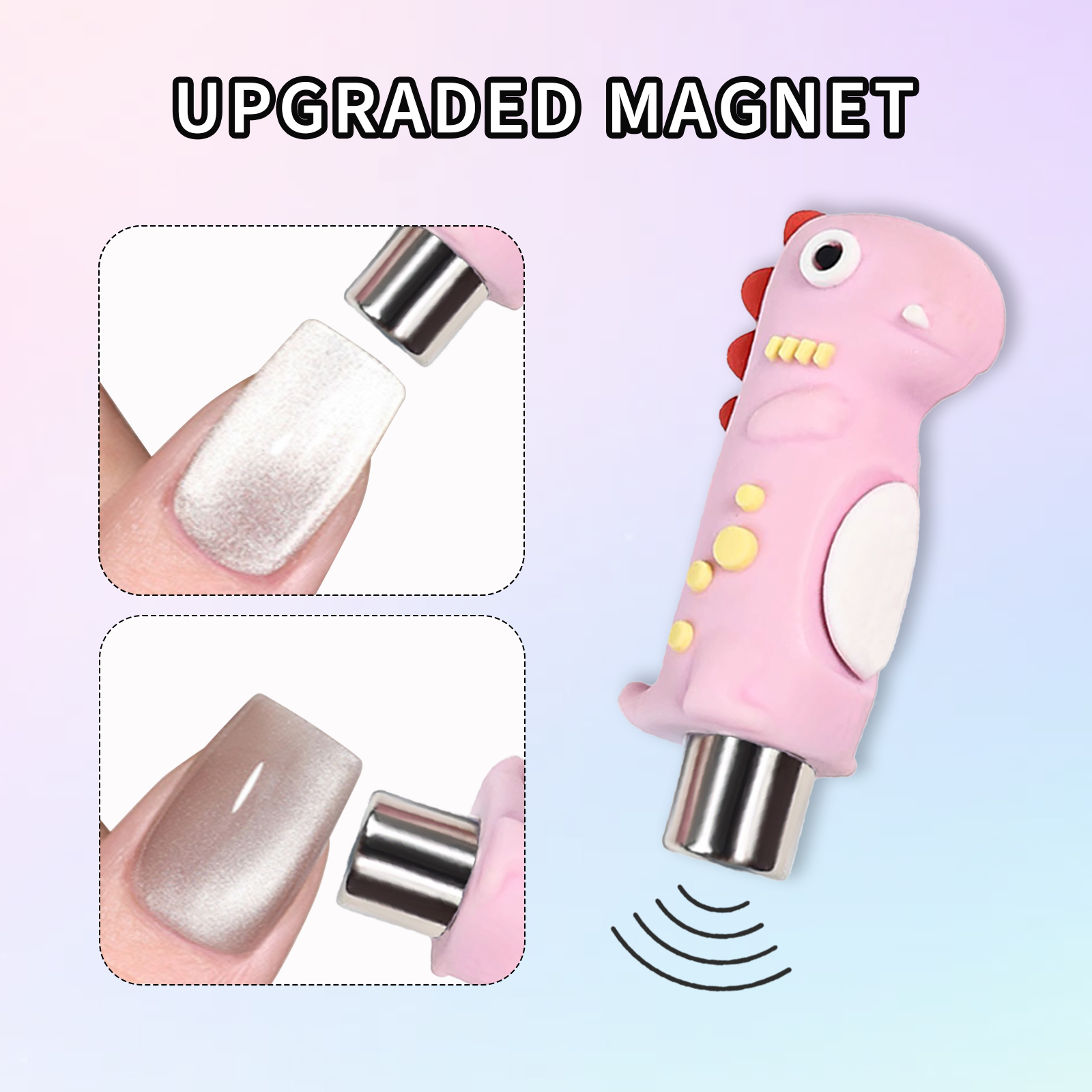 Dinosaur Nail Magnet Tool Doub - Contour Palette Stick reseña y precio