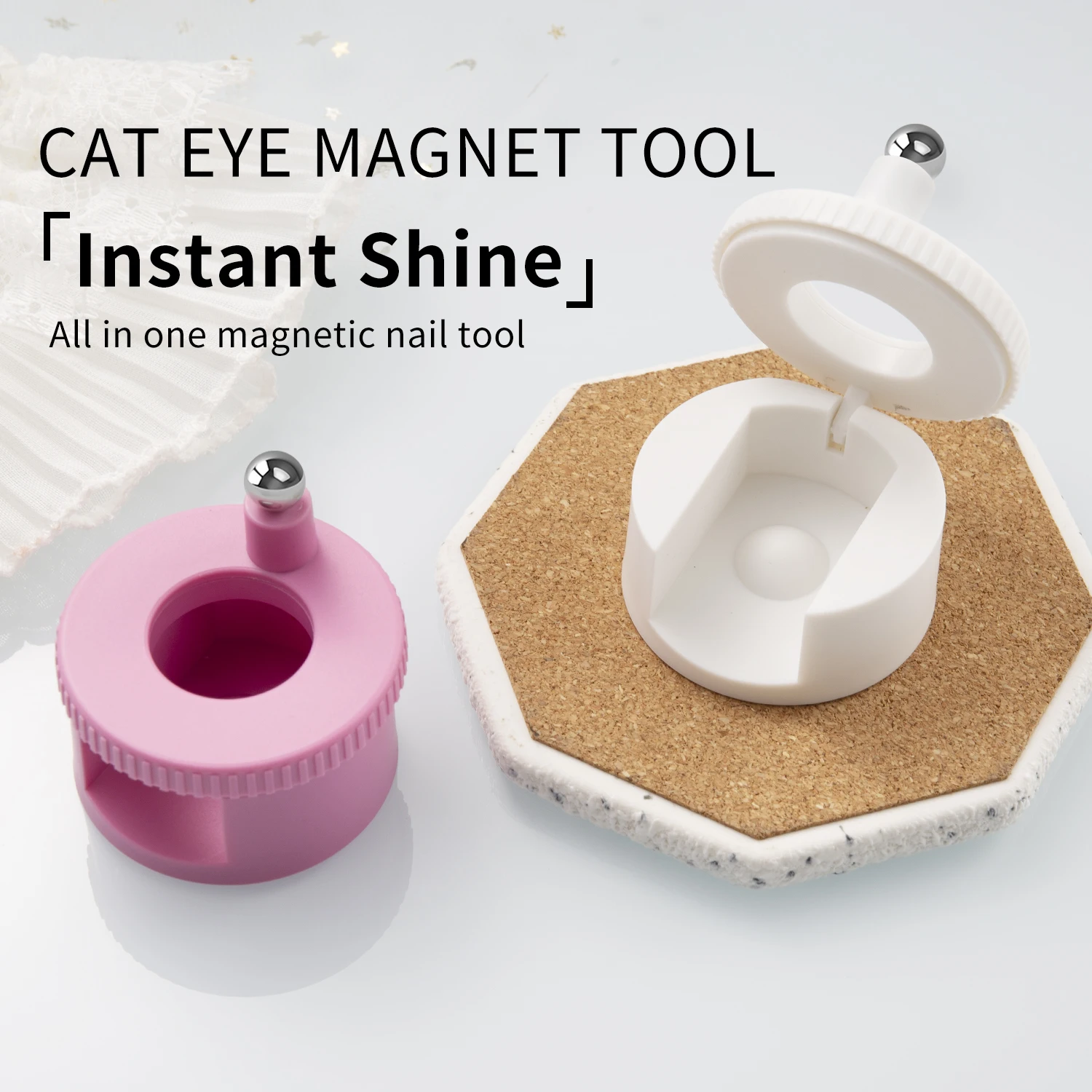 Manicure Magnet Glass Bead Cat - Contour Palette Stick reseña y precio