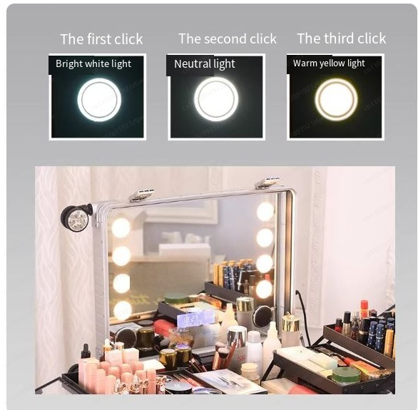 22 inch Trolley Suitcase LED L - Beauty Makeup Trolley reseña y precio